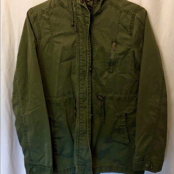GREEN UTILITY JACKET (S) - Picture 2 of 2